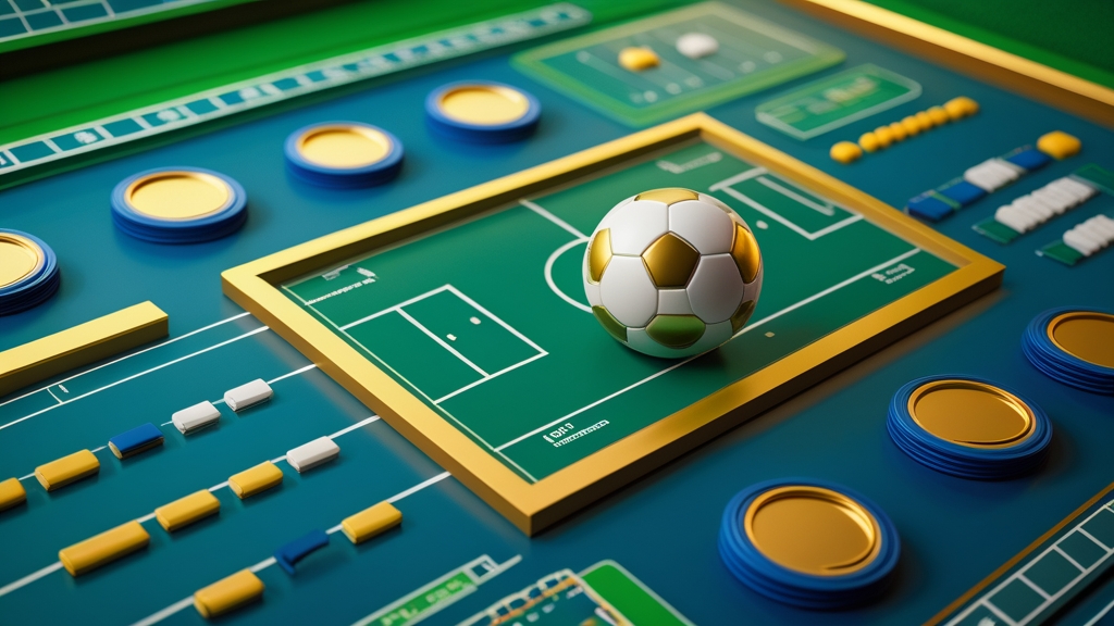 a football match analysis tactics board